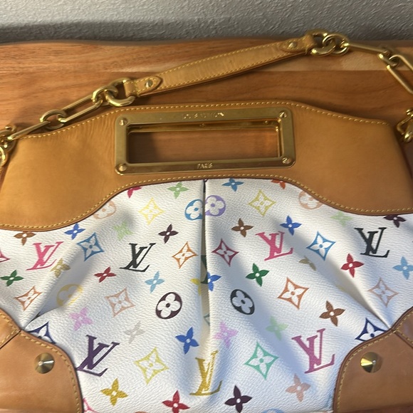 Louis Vuitton Multicolore Monogram Judy MM Murakami - Picture 10 of 12